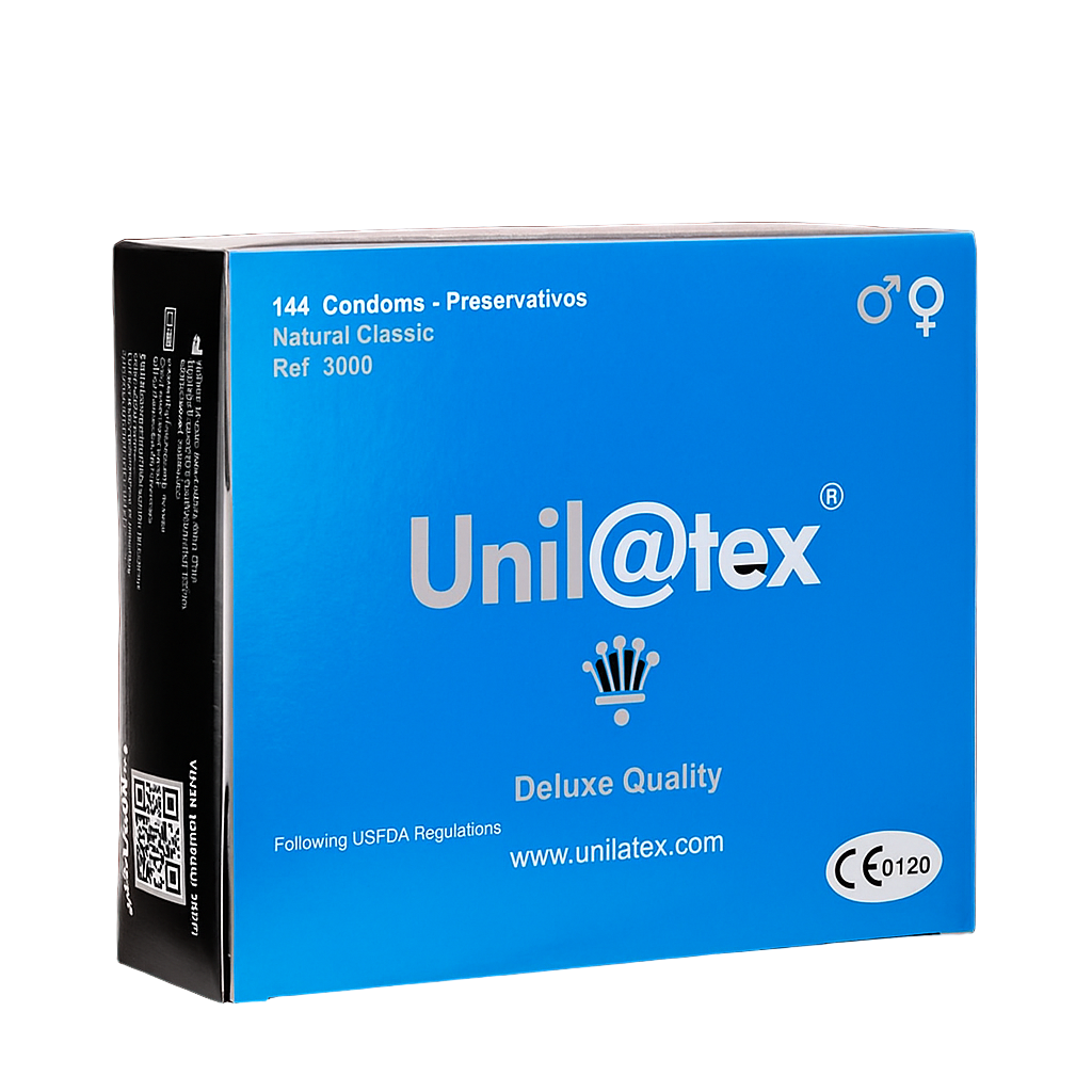 UNILATEX - PROFILATTICI NATURALI 144 UNITÀ