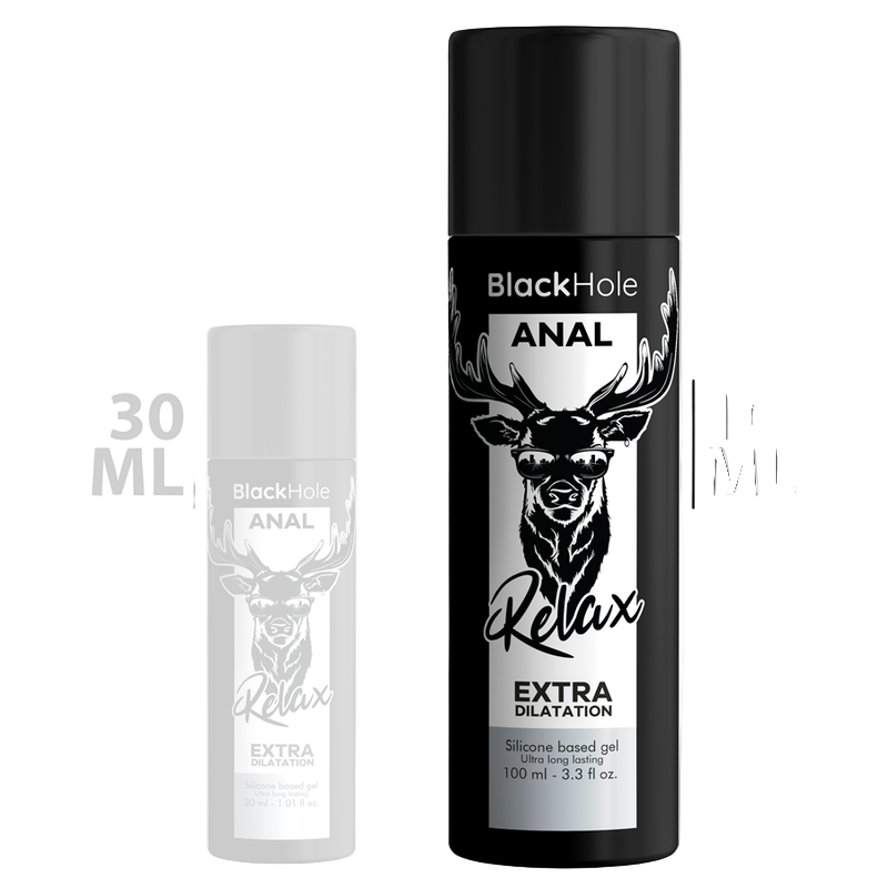 BLACK HOLE - GEL DILATAZIONE ANALE A BASE DI SILICONE 100 ML