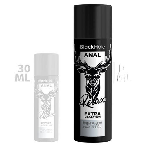 BLACK HOLE - GEL DILATAZIONE ANALE A BASE DI SILICONE 100 ML