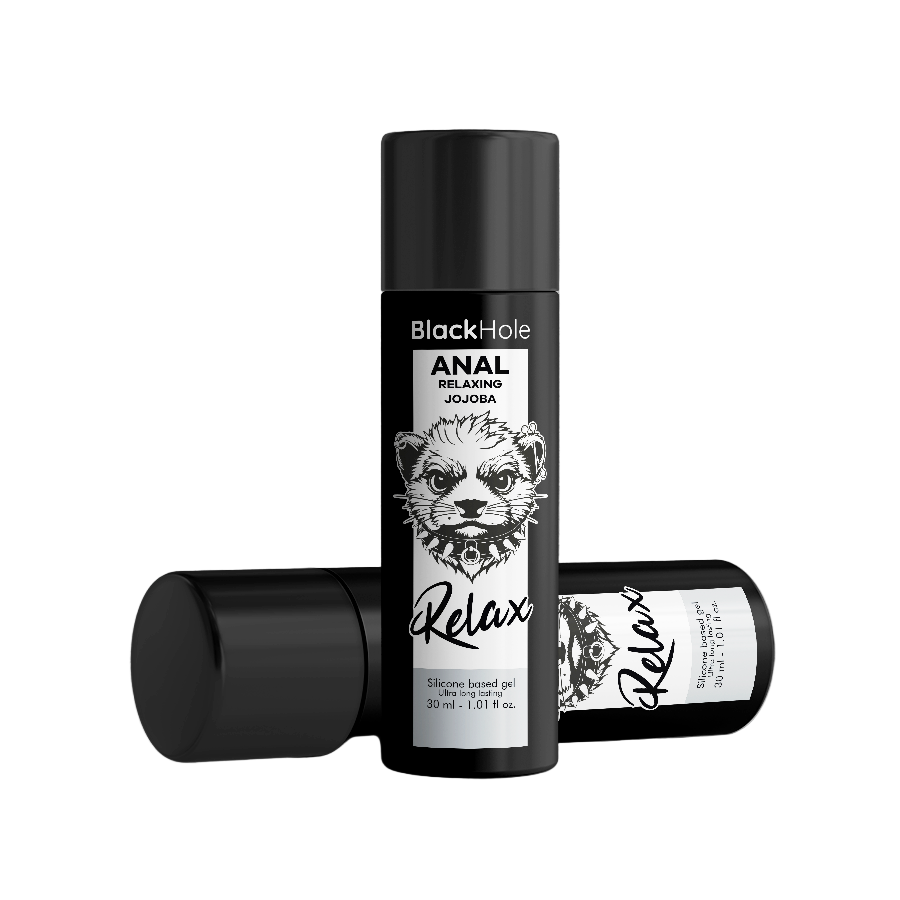 BLACK HOLE - RILASSANTE ANALE JOJOBA RELAX BASE SILICONE 100 ML