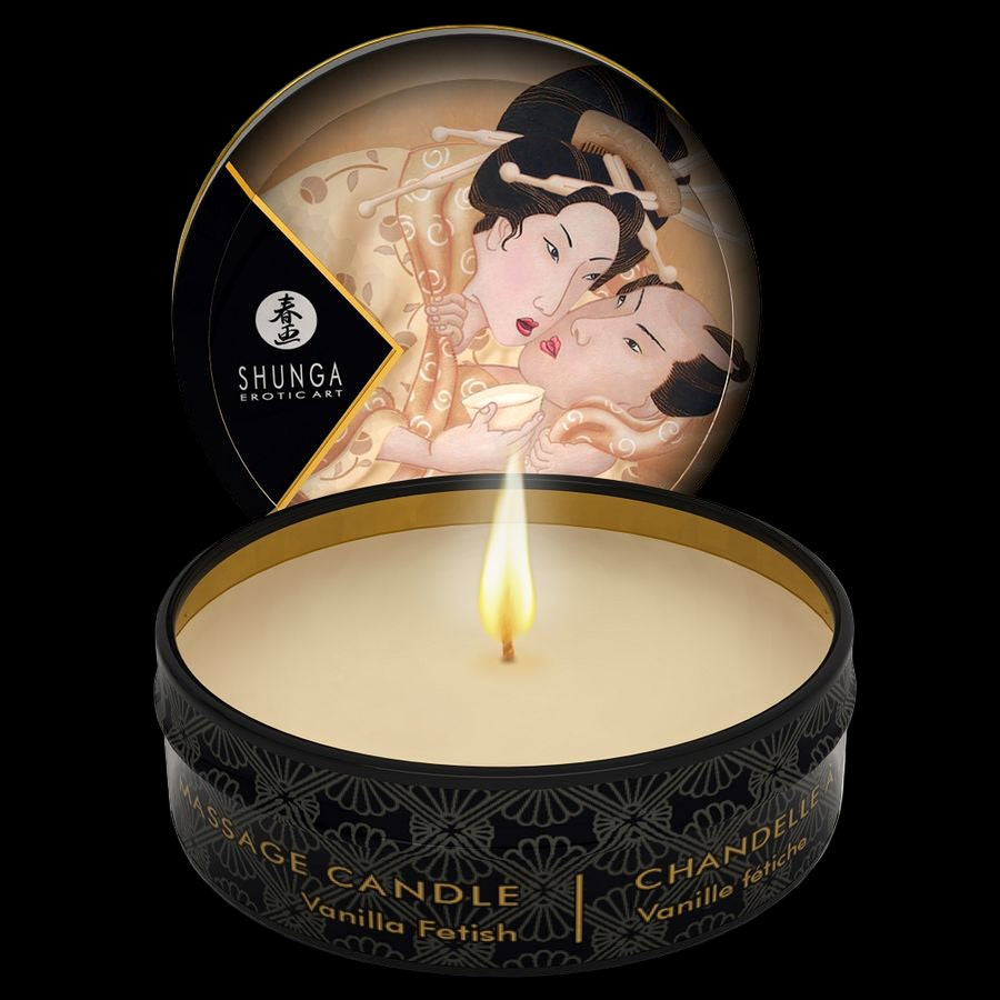 SHUNGA - MINI CARESS BY CANDELIGHT CANDELA DA MASSAGGIO VANIGLIA 30 ML
