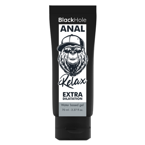 BLACK HOLE - GEL DILATANTE ANALE A BASE D'ACQUA 70 ML